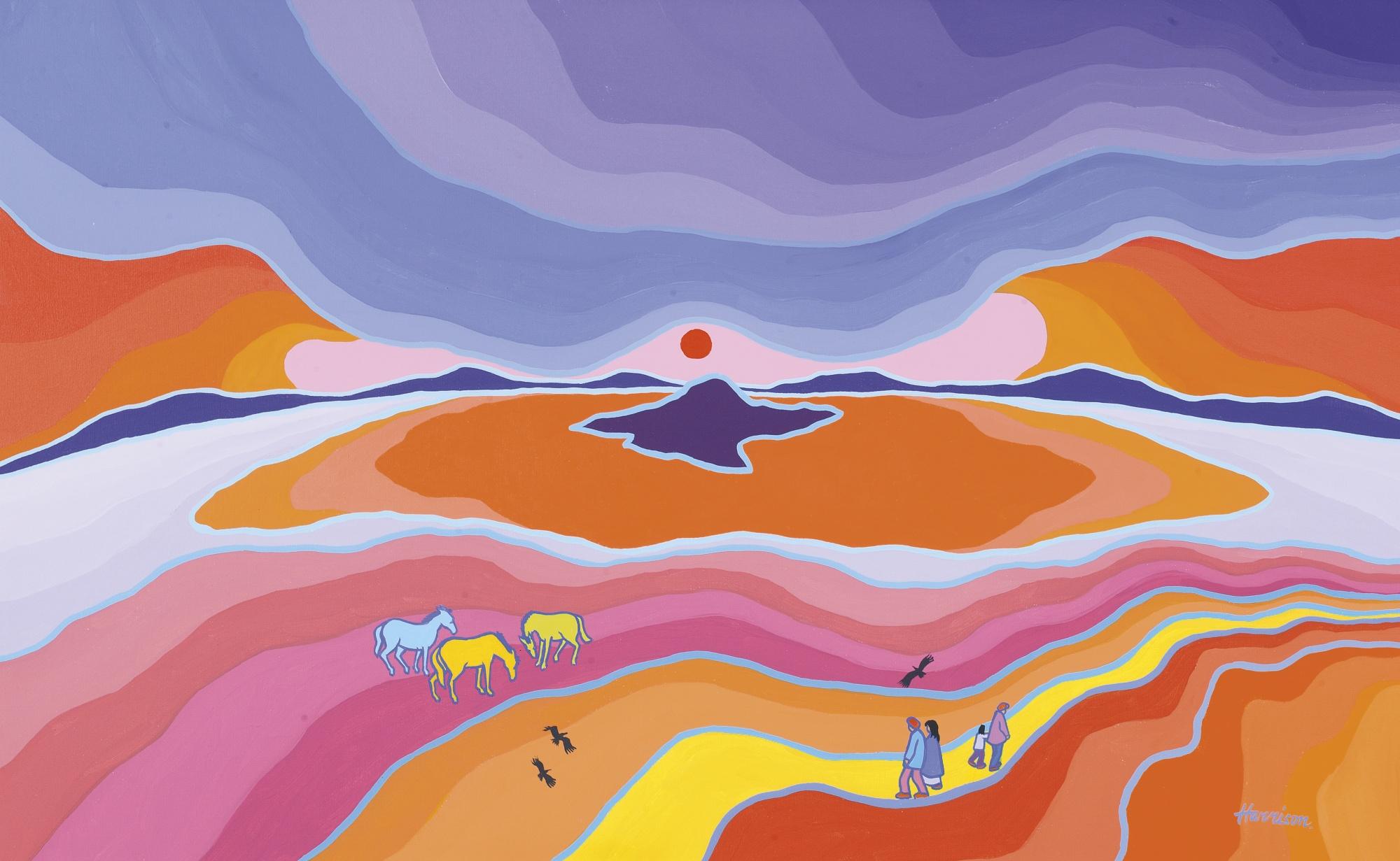 Ted Harrison - Game-Guide Horses