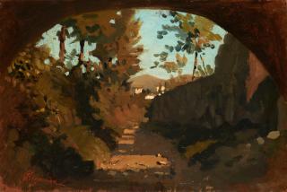 Telemaco Signorini - Di sotto la ferrovia