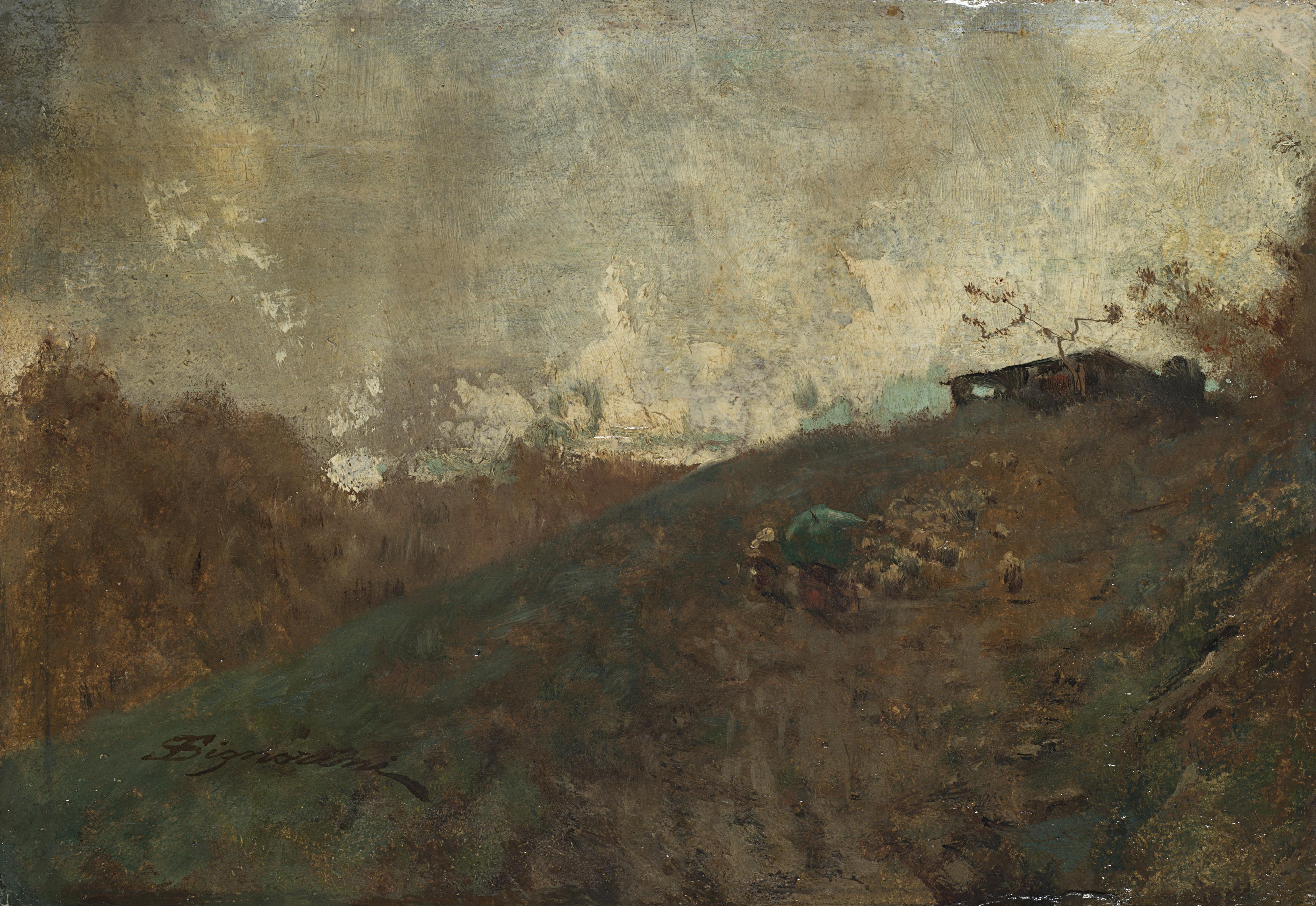 Telemaco Signorini - Pioggia imminente