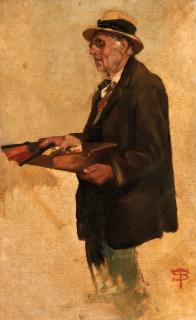 Telemaco Signorini - Venditore di fiammiferi