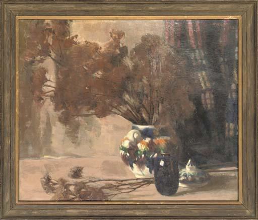 Teng-Hiok Chiu - Dried flowers in a Chinese vase