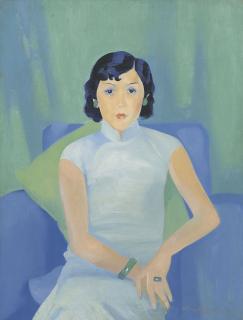 Teng-Hiok Chiu - Portrait of Madame Chiang Kai Shek