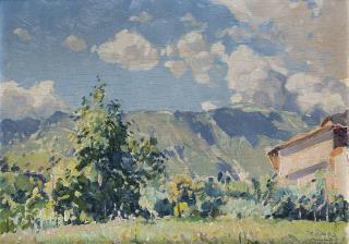 Teodoro Wolf-Ferrari - San Zenone. Il Grappa dai campi...