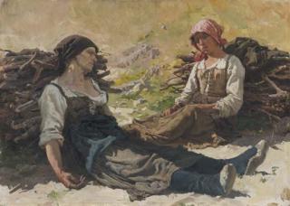 Teofilo Patini - Studio Per \'Bestie da Soma\'