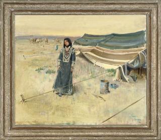 Terence Cuneo - A Nomadic Woman