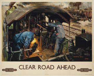 Terence Cuneo - Clear Road Ahead