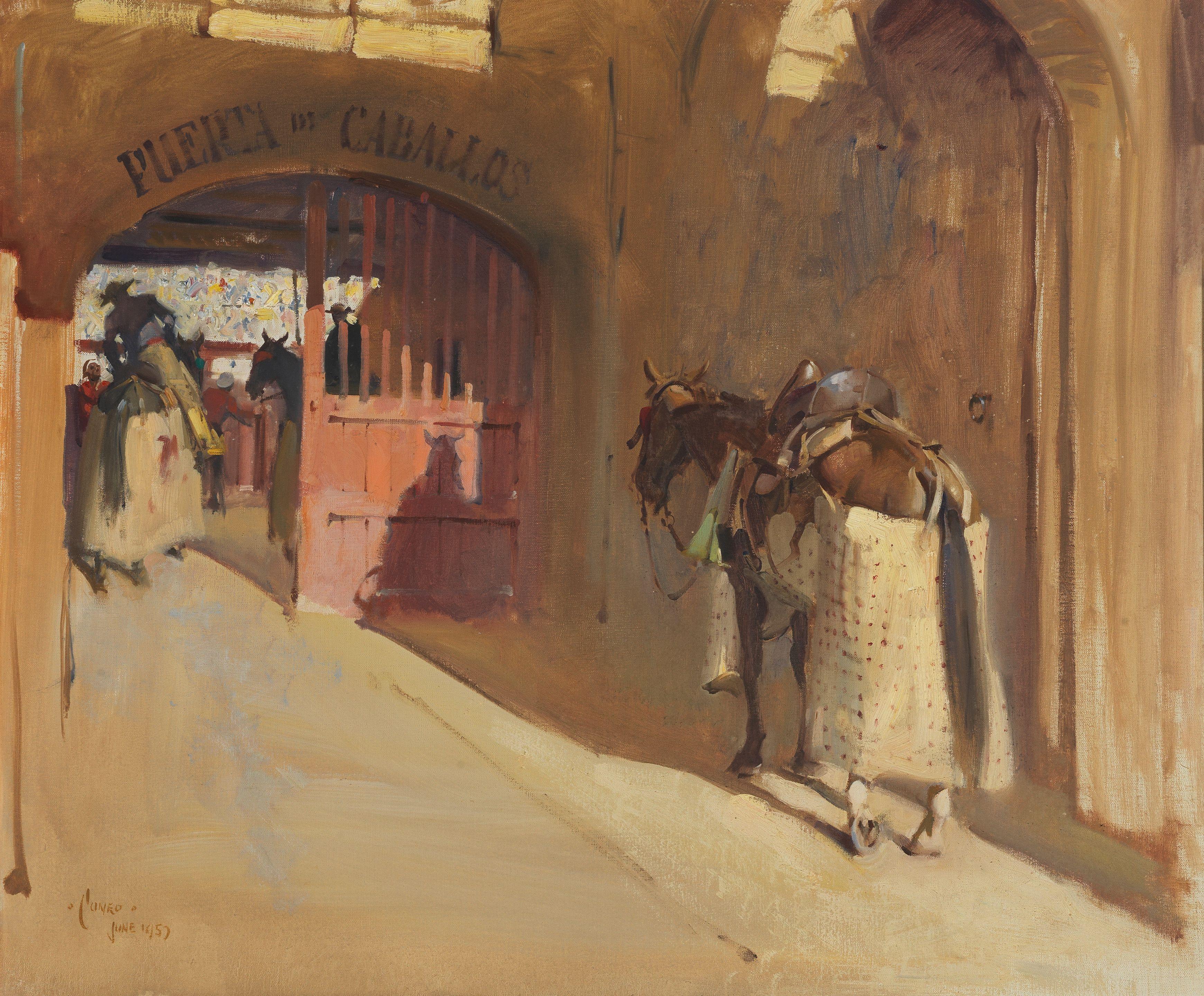 Terence Cuneo - Puerta di Caballos