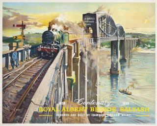 Terence Cuneo - Royal Albert Bridge, Saltash