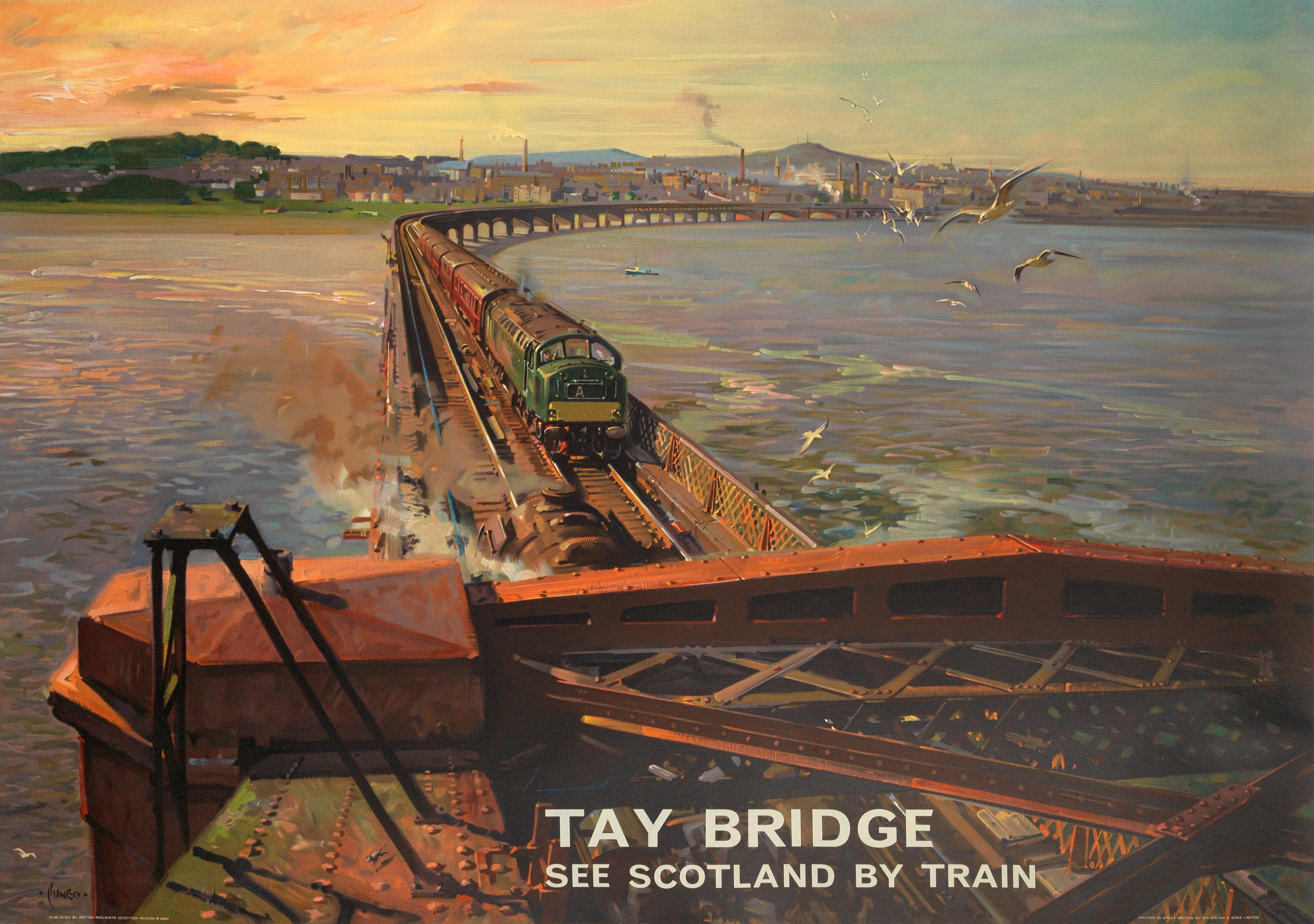 Terence Cuneo - Tay Bridge, British Railways