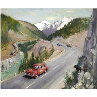 Terence Cuneo - The Shell Rally