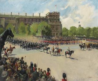 Terence Cuneo - Trooping the Colour
