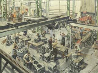Terence Tenison Cuneo - Broomyard Factory