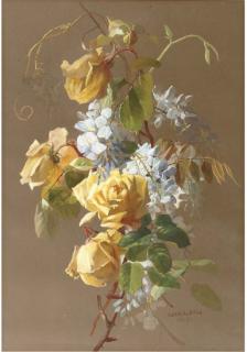 Teresa Maria Hegg-Landerset - Flowering branches