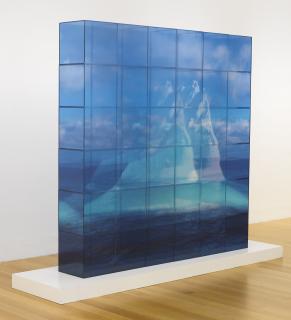 Teresita Fernández - Quiet Ice (Blue)