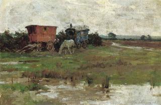 Terrick John Williams, R.A., P.R.I., R.O.I. - A halt