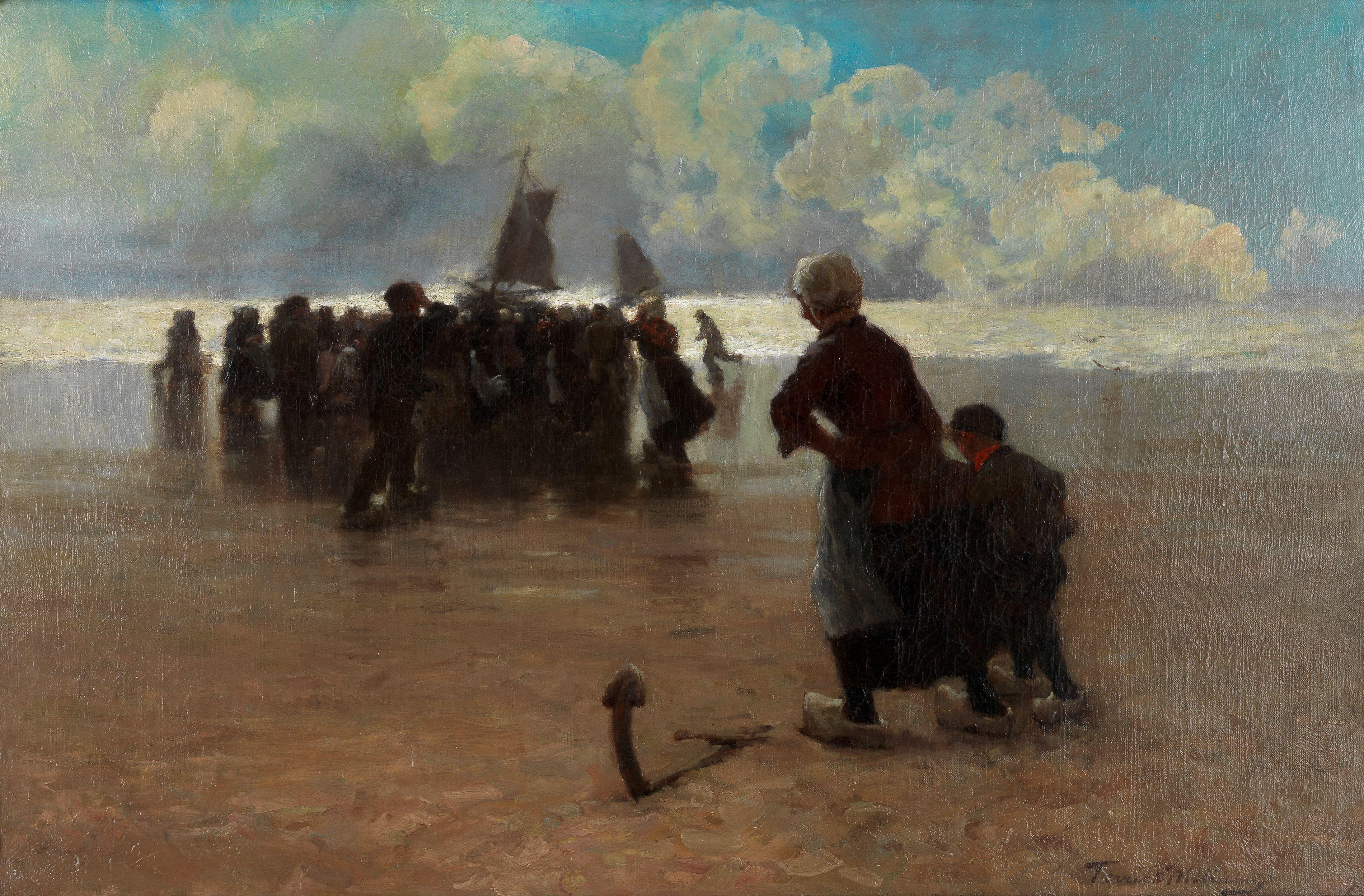 Terrick John Williams, RA - Return of the fishing boats