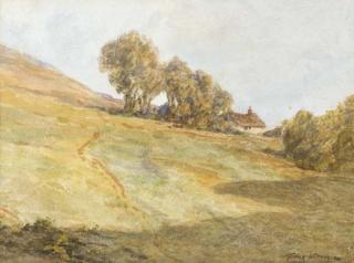 Terrick Williams - A Cottage in a Summer Landscape