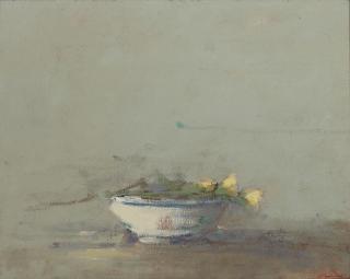 Terry DeLapp - Rose and Bowl 16 x 20in