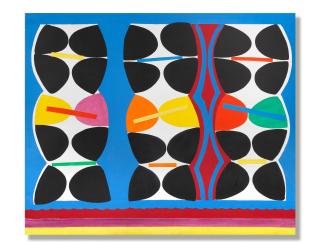 Terry Frost - Summer Blue, August 1974 (unframed)