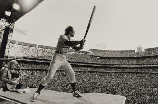 Terry O’Neill - Elton John Performing at Dodger Stadium, Los Angeles, 1975