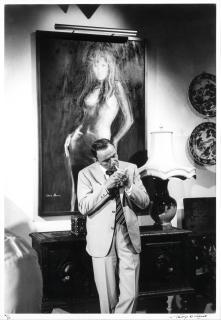 Terry O\'Neill - Frank Sinatra on The Film Set of \'Lady in Cement\' in 1968, printed later