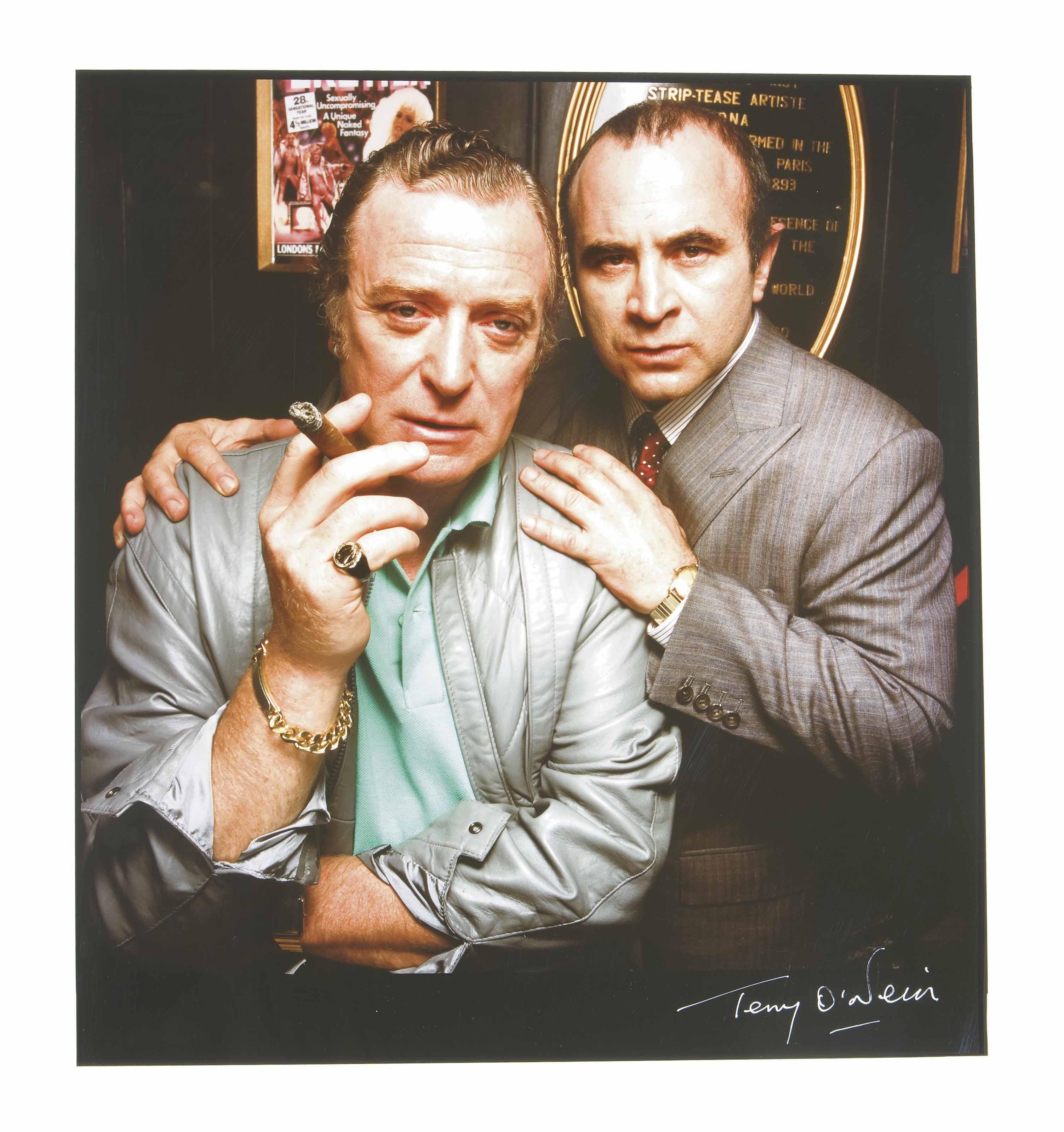 Terry O\'Neill - Hollywood Portraits: Michael Caine & Bob Hoskins And Mickey Rourke, 1980\'S