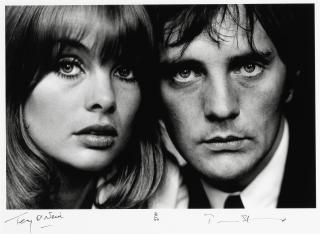 Terry O\'Neill - Jean Shrimpton and Terence Stamp, 1963, printed later,
