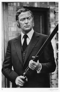 Terry O\'Neill - Michael Caine on the set of \'Get Carter\', 1971,