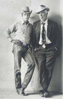 Terry O\'Neill - Paul Newman And Lee Marvin, Tucson, Arizona, 1972