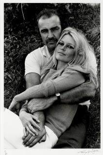 Terry O\'Neill - Sean Connery and Brigitte Bardot, 1968, printed later,