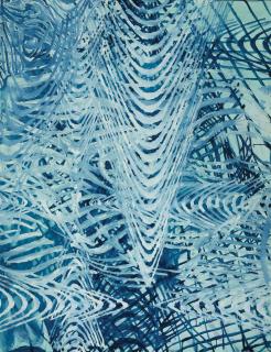 Terry Winters - Untitled (Indigo)