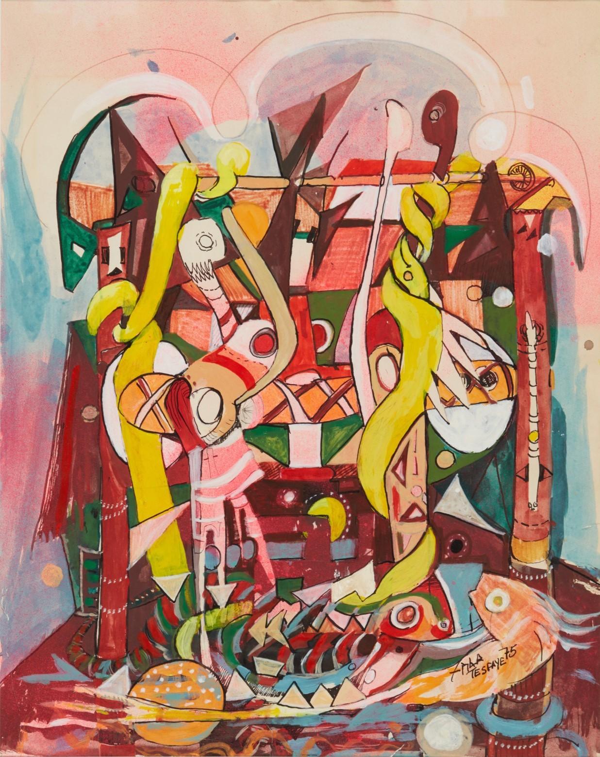 Tesfaye Tessema - Untitled