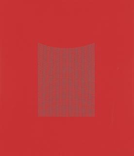 Tess Jaray, R.A. - Red Drop