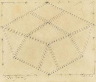 Tess Jaray, R.A. - Untitled, 1966