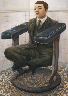 Tetsuya Ishida - General Manager\'s Chair In An Abandoned Building