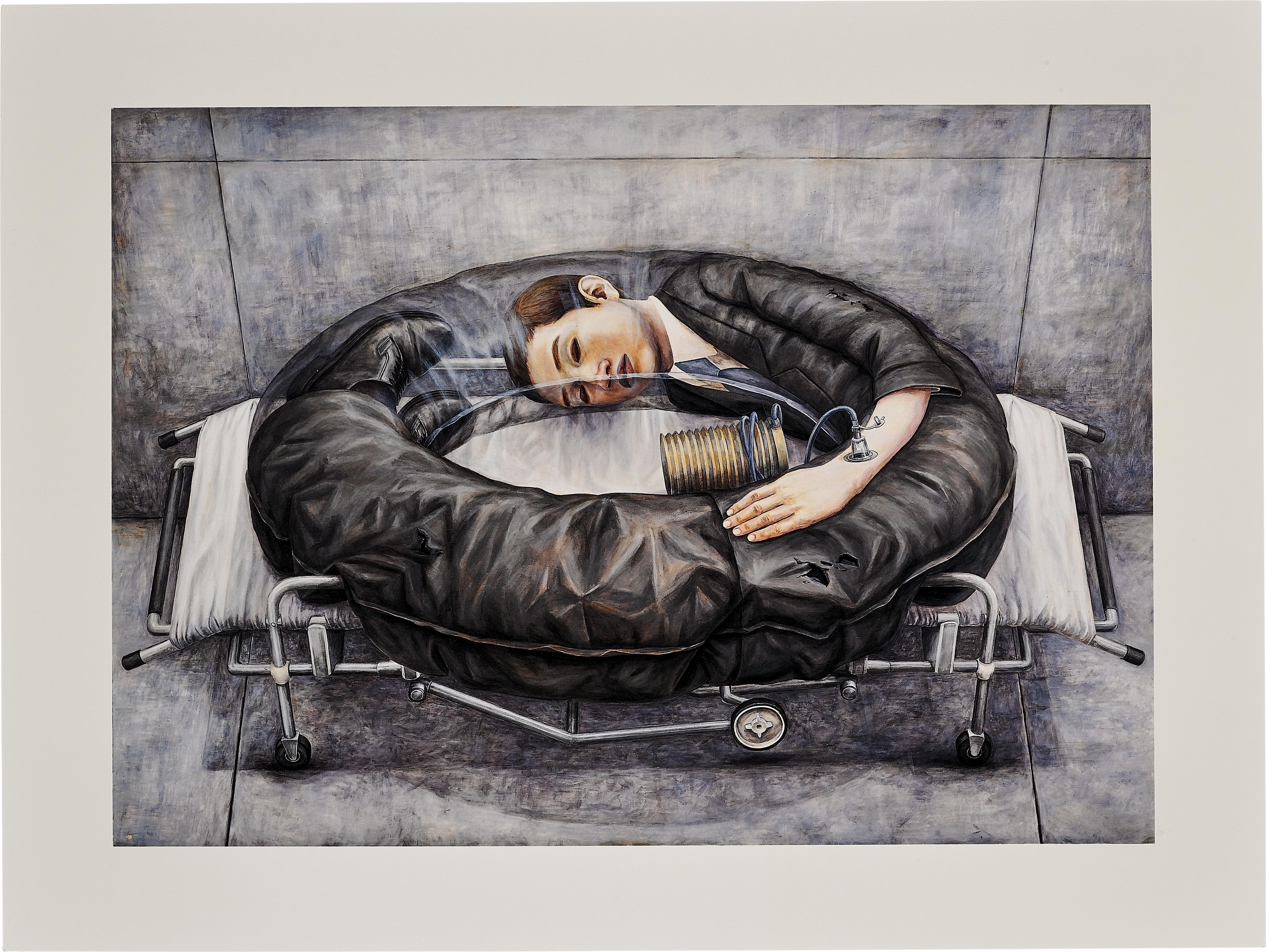 Tetsuya Ishida - Tetsuya Ishida Memorial Print 2014: i. Cargo/ ii. Untitled/ iii. Plant-eating Dragon (Set of Three)