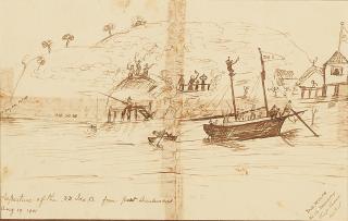 Thaddeus Welch - Departure of the S.S. Ida A.