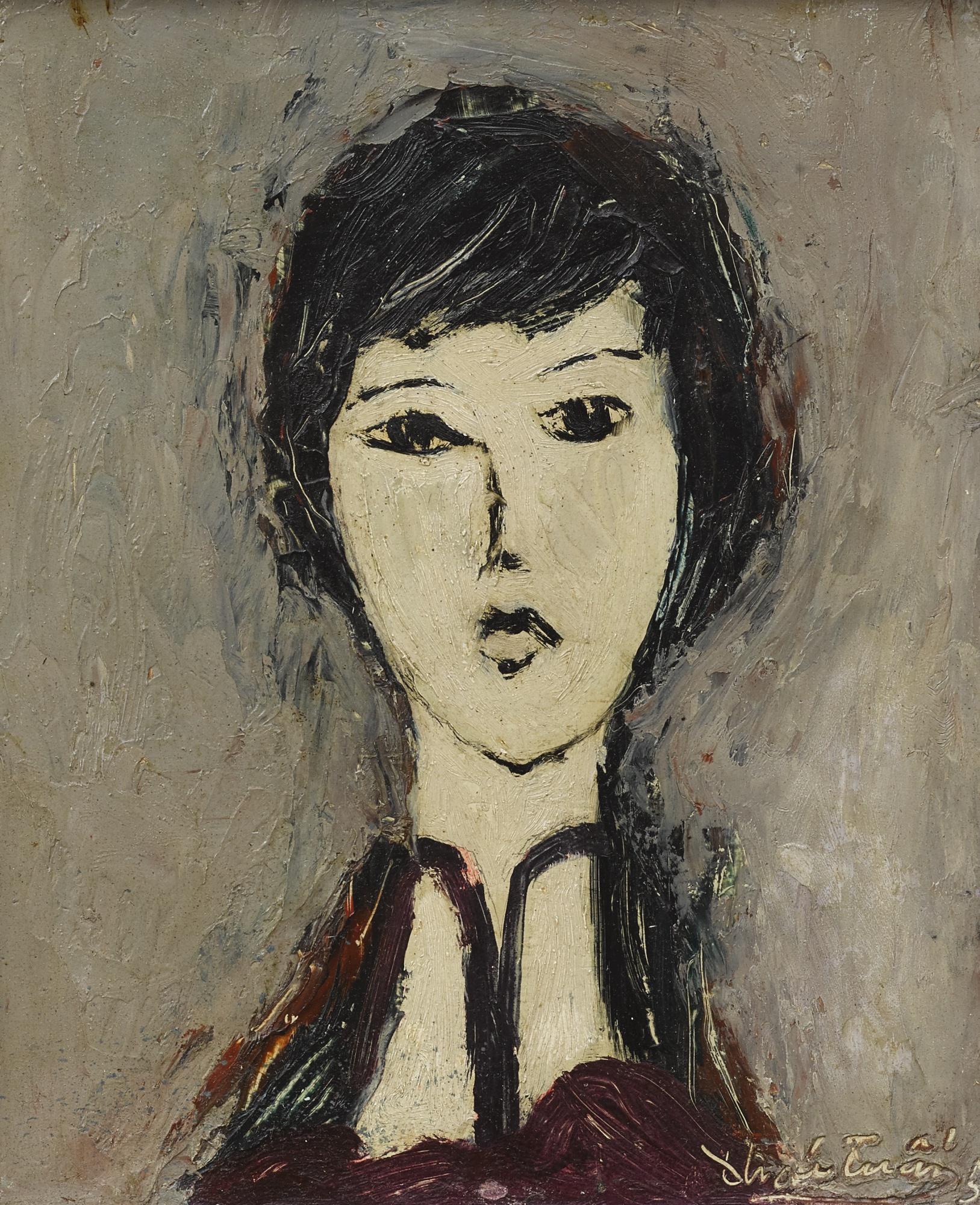 Thai Tuân - Portrait De Femme