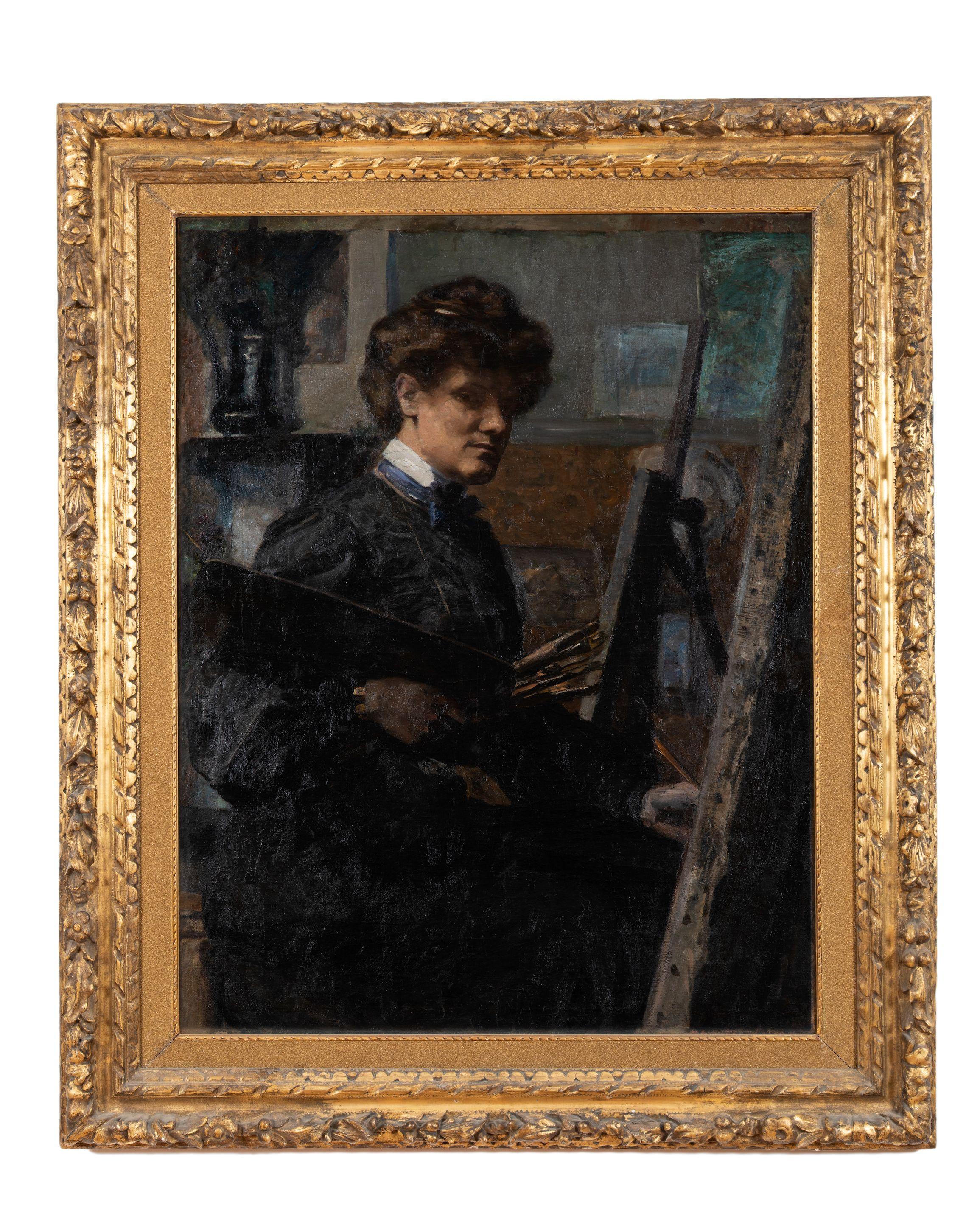 Thalia Flora-Caravia - L\'artiste dans son studio