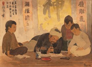 Thang Tran Phenh - Calligraphy Lesson