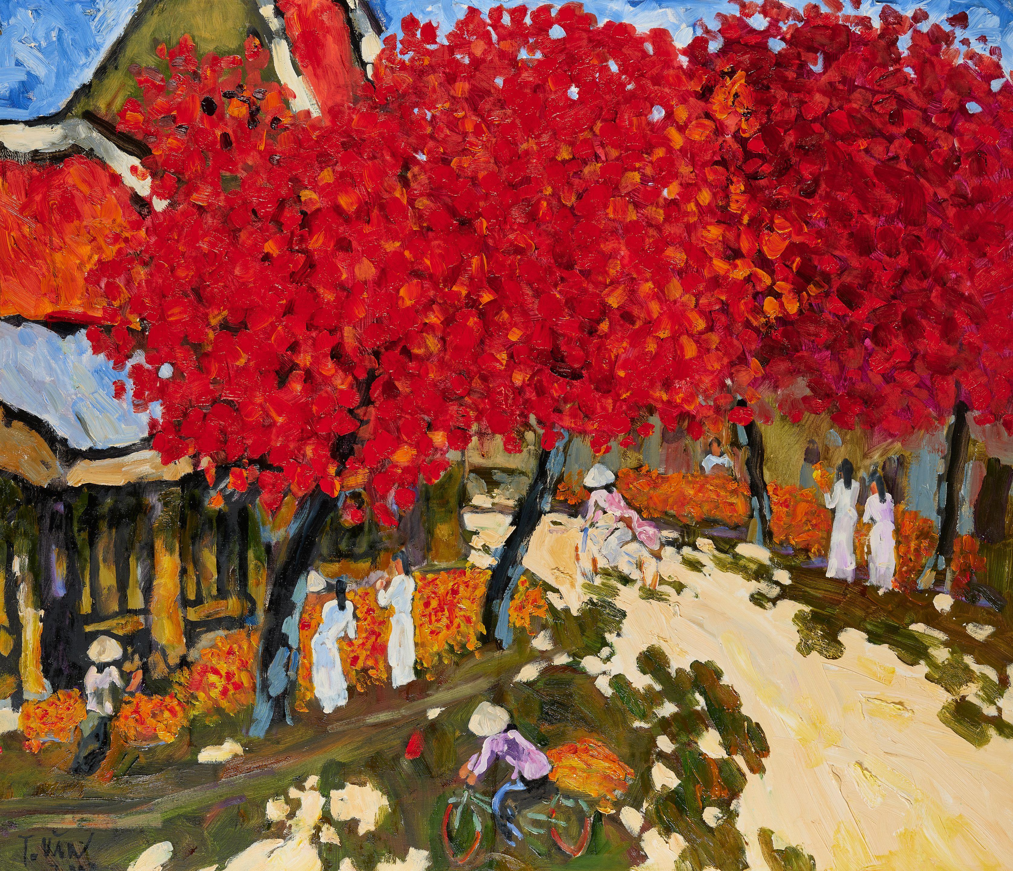 Thanh Van - Hanoi Flower Market