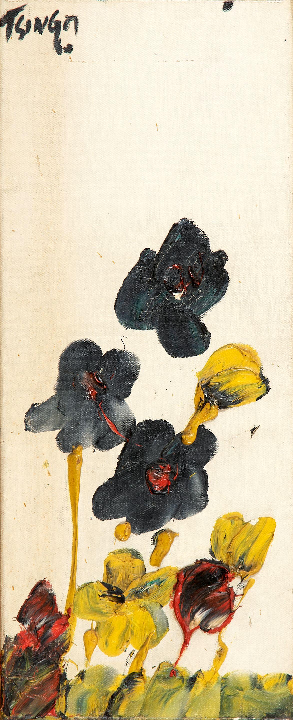 Thanos Tsingos - Flowers in white background