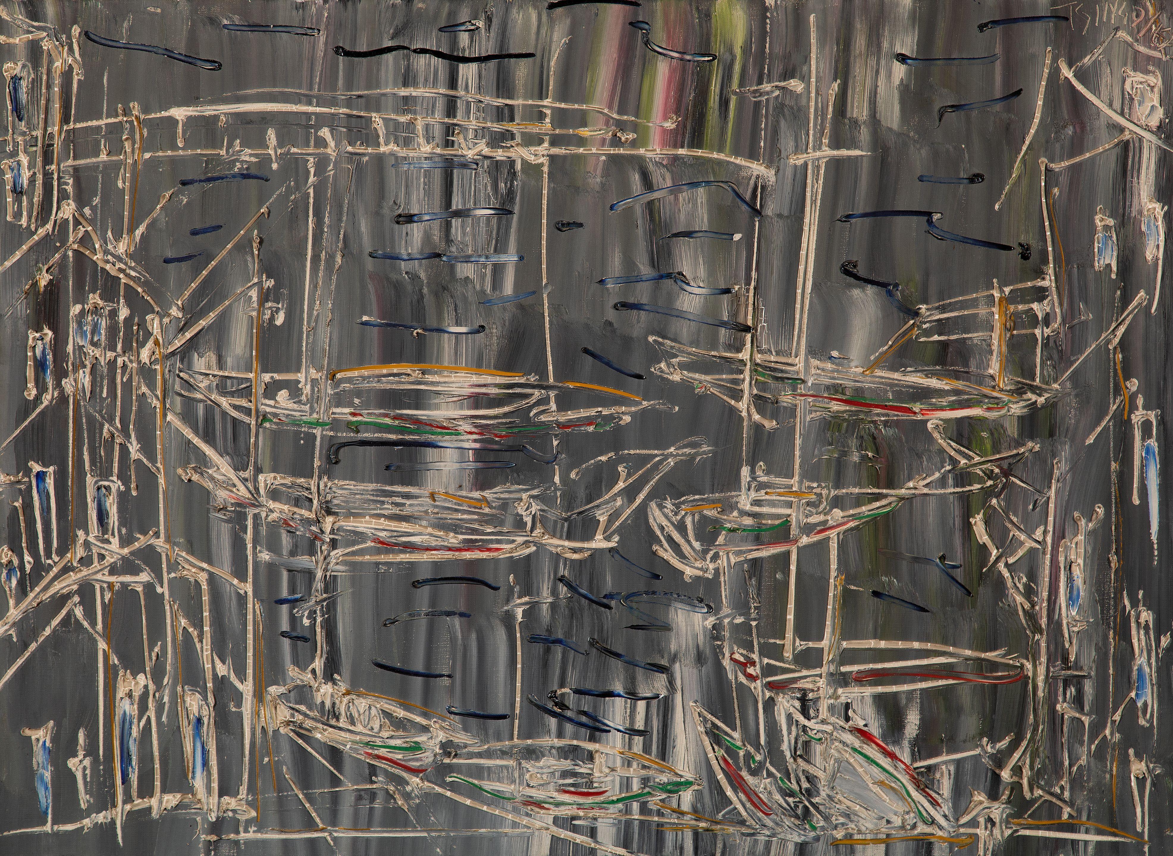 Thanos Tsingos - Port avec bateaux