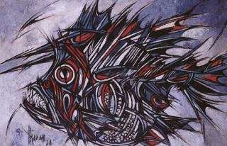 Thawan Duchanee - Fish