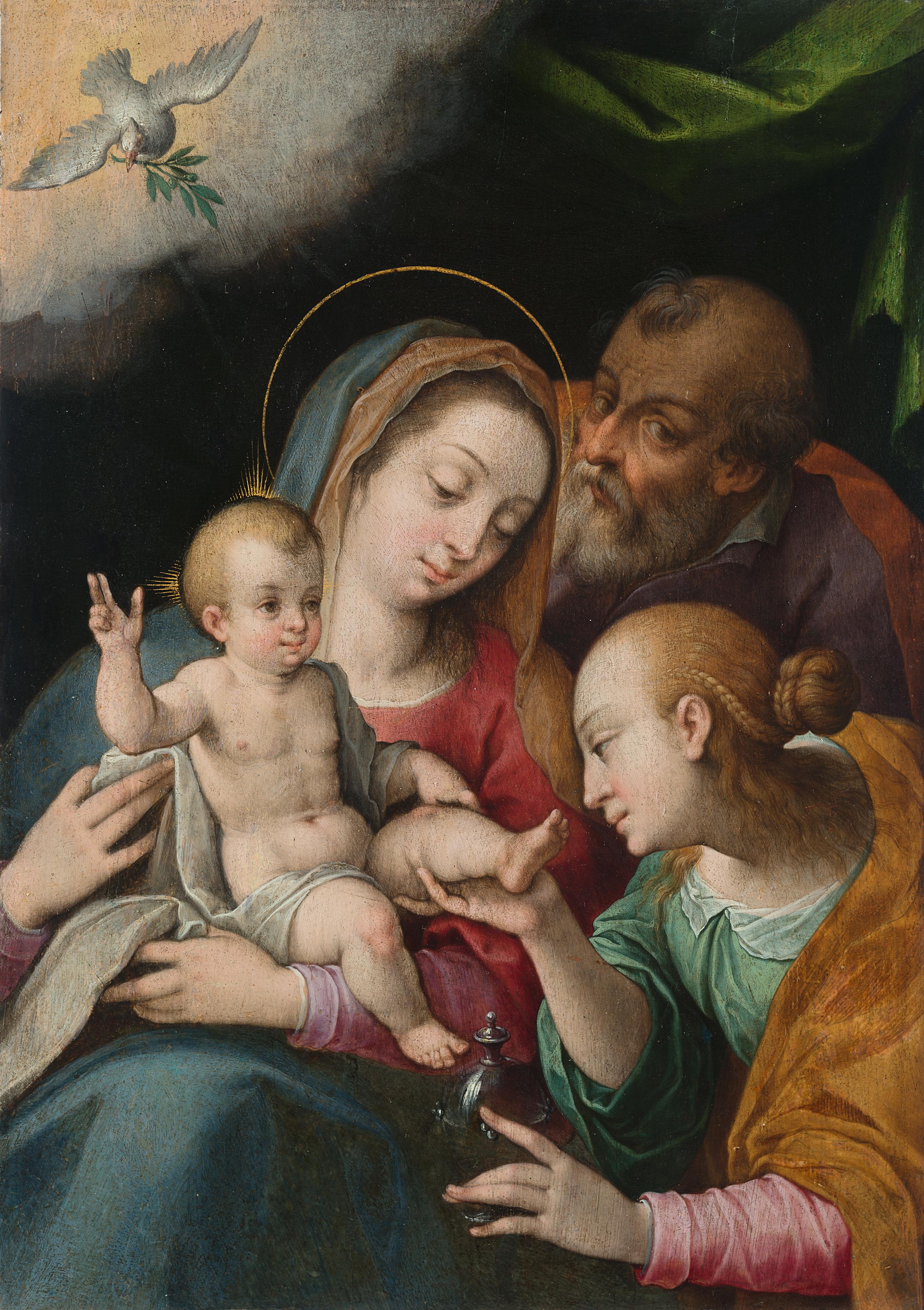 The Holy Family with Saint Mary Magdalene