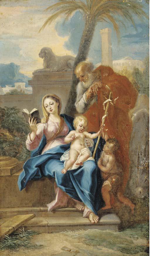 The Holy Family with the Infant Saint John the Baptist