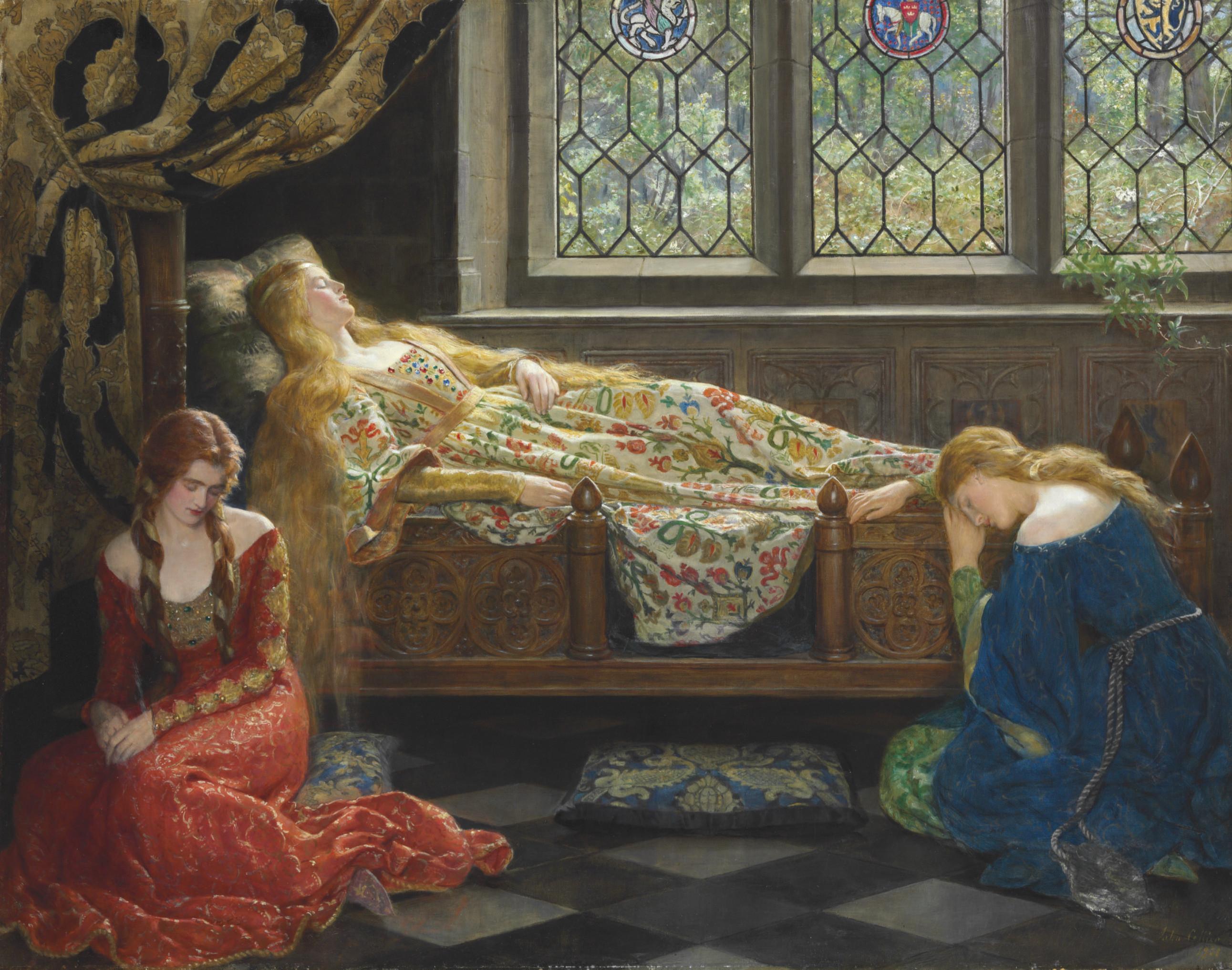 The Hon. John Collier - The Sleeping Beauty