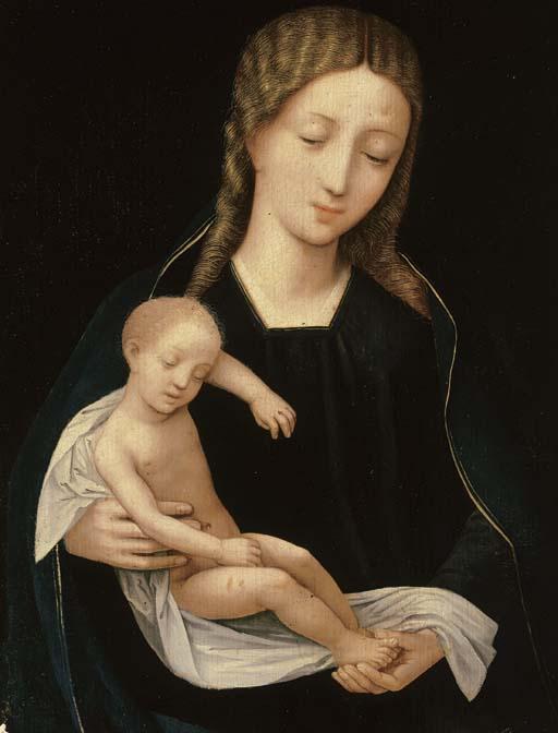 The Master of The Female Half-Lengths - The Virgin And Child