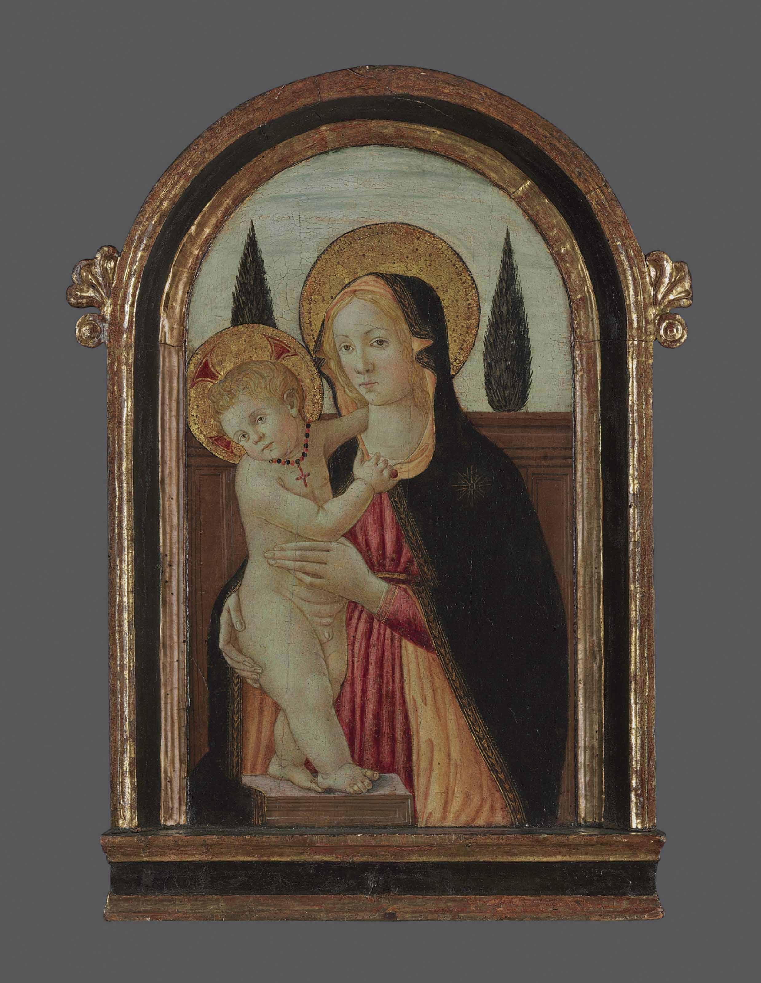 The Master of the Fiesole Epiphany - The Madonna And Child