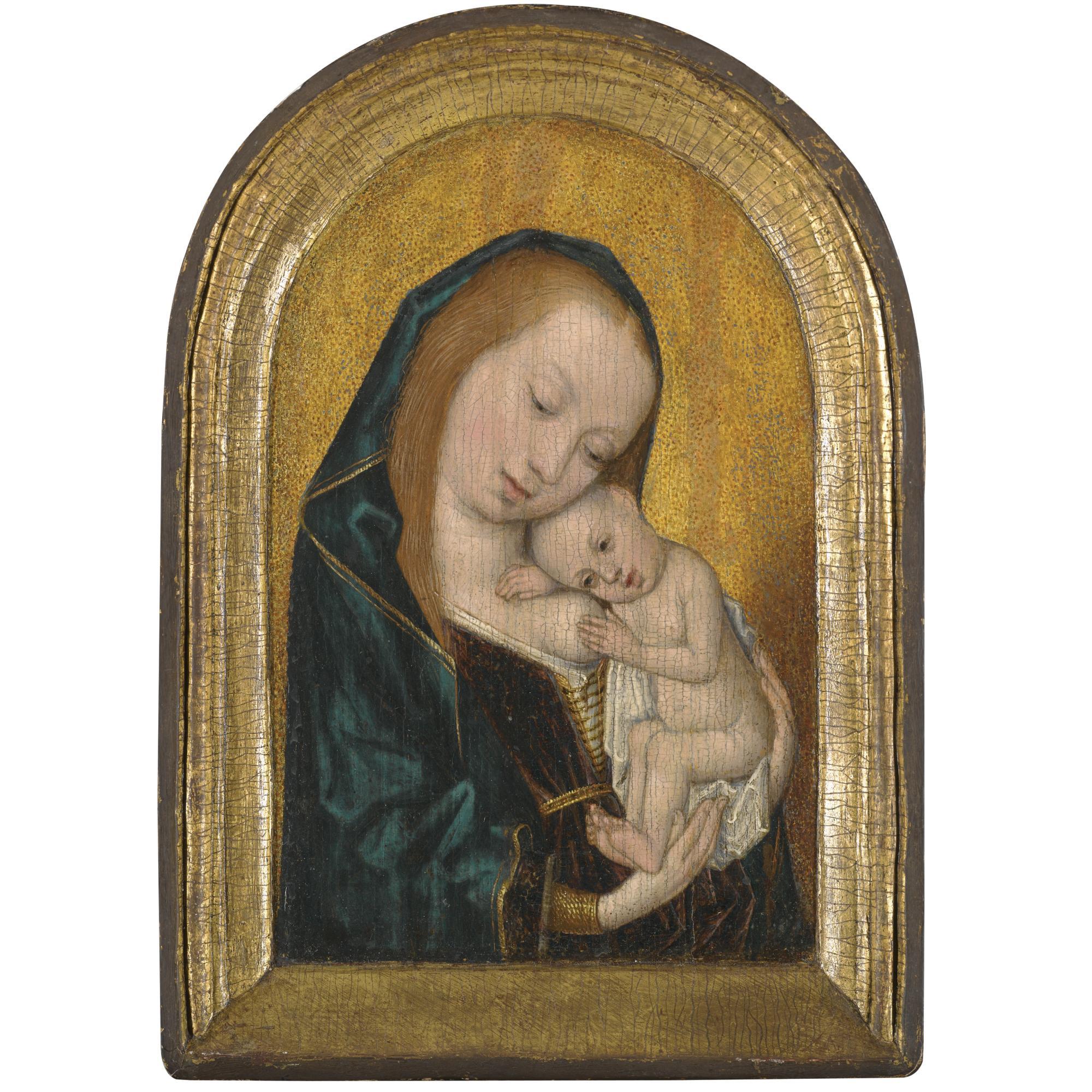 The Master Of The Magdalene Legend - Virgin And Child